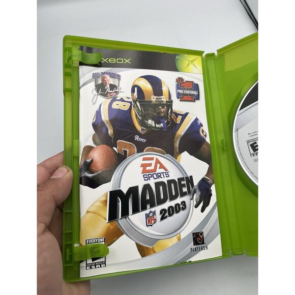 Madden NFL 2003 (Microsoft Xbox, 2002) Complete w/ Manual - Tested Working - Picture 7 of 8